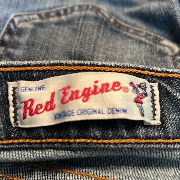 Red Engine Vintage Original Denimβ30 - Picture 9 of 14